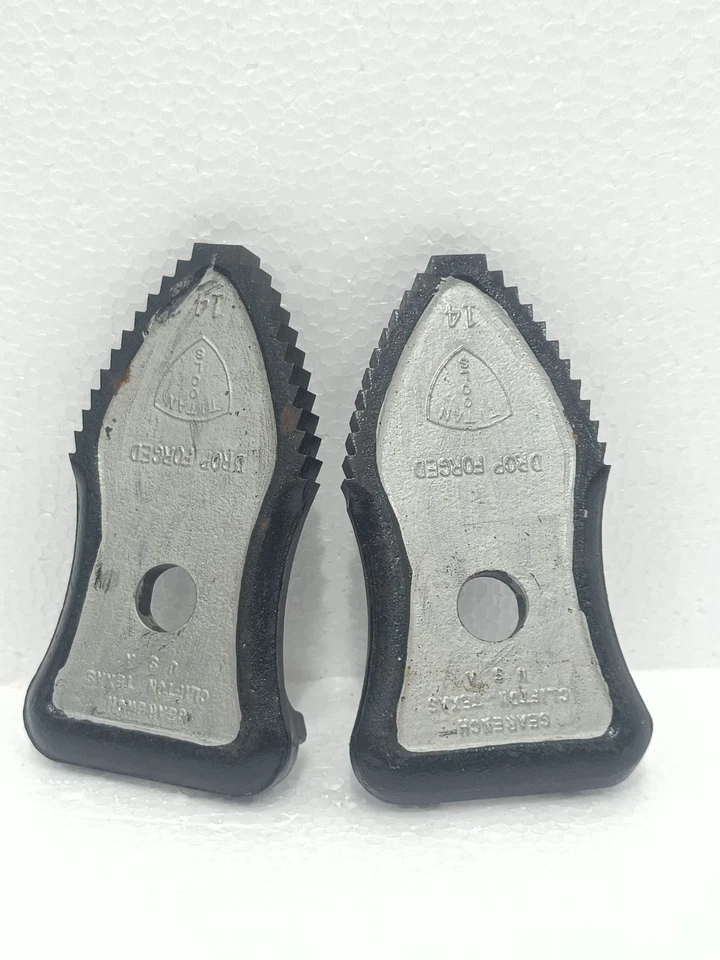 GEARENCH TITAN C141 REPLACEMENT JAWS FOR CHAIN TONG PIPE WRENCH TOOL C14-P NEW - Image 2 of 4