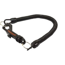 Black Security Lanyard for Pinpointer Metal Detectors - Compact and Durable