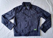 Image of G-Star RAW Utility Flap Pocket Denim Jacket Blue Men’s Medium Regular BNWT Rare