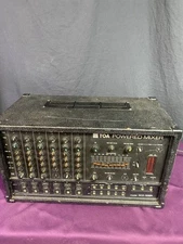 TOA Power Mixer MX-106.rSix input channels 120 Watts into 8 ohms. Parts -repair
