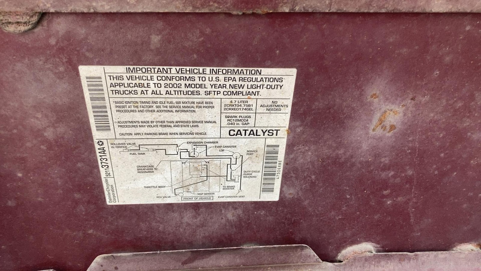 02 03 DODGE PICKUP 1500 Transfer Case