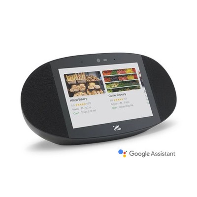 JBL Link View Smart Display WiFi Bluetooth Speaker,Black - Certified Refurbished