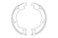 NEU - TRW GS8829 Bremsbackensatz, Feststellbremse FüR Hyundai