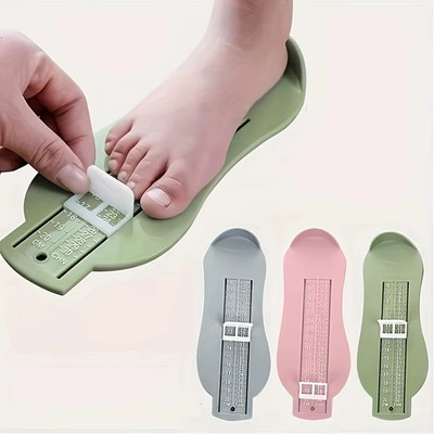 Baby Kind Fußmaß Schuhgrößenmessgerät Lineal Werkzeug für Kinder Säuglinge UK-Größe