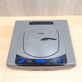 SEGA SATURN CONSOLE bundle with 2 controllers & 6 games Japan NTSC-J tested