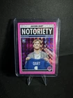 2025 Panini Mosaic - Notoriety Jaxson Dart #11 Mosaic Pink Fluorescent Prizm...