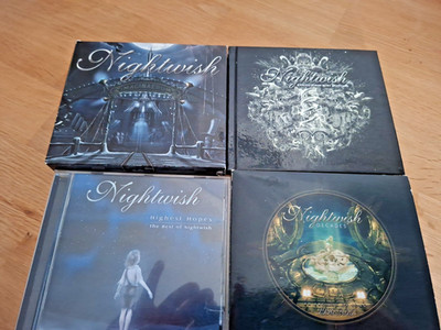 Nightwish-CD-Sammlung   4 CDs   Endless Forms, Decades, Imaginaerum plus Best Of