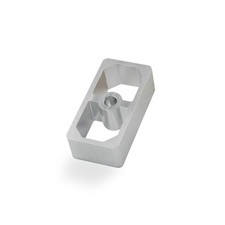 QGHAUC 1.5 Inch Universal Aluminum Leaf Spring Lowering Blocks 1 Pack