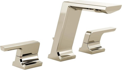 #ad #ad Delta 3599LF PNMPU Widespread Double Handle Bathroom Faucet Polished Nickel $179.99