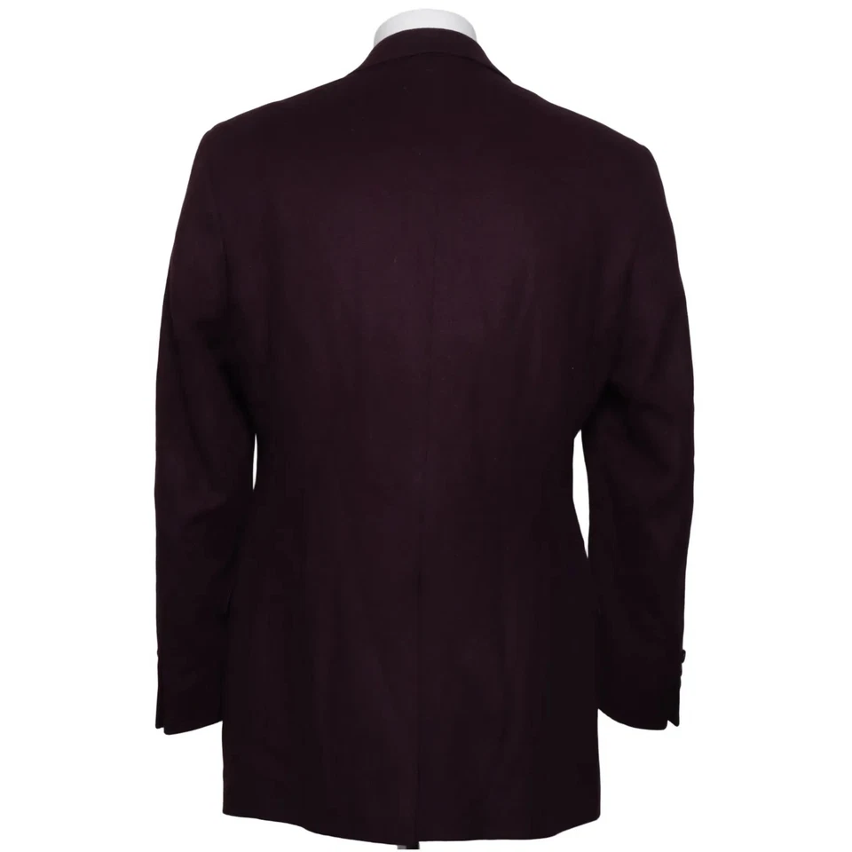 Lauren Ralph Lauren, Blazer, Größe: 40L, Lila/Rot, Kaschmir/Seide/Wolle #HMS - Bild 2 von 4