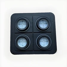 Blink Marine PKP-2200-LI 4-Button CAN Bus Keypad Switch Panel Sealed Made Italy