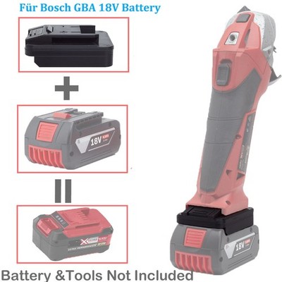 Akku Adapter für Bosch 18V G-series Li-Ionen-Akku auf für Einhell 18V Geräte NEU