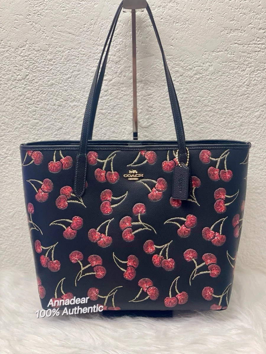 希少美品 COACH フラワープリント ボディバッグ　ネイビー レザー 花柄 Coach Floral Extra Large Bags & Handbags for Women for sale | eBay