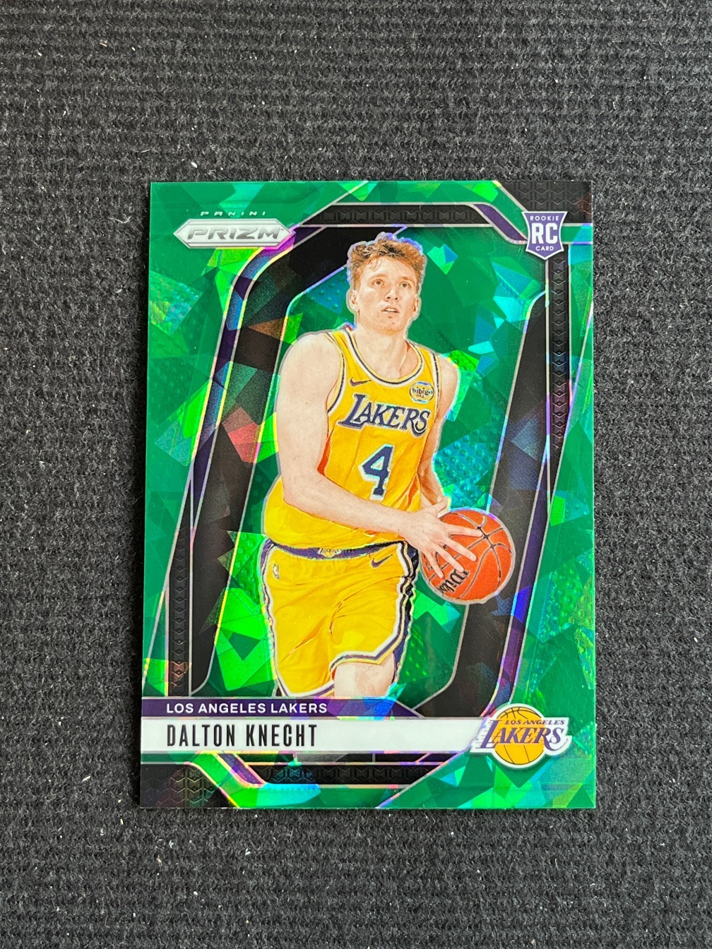 Dalton Knecht 2024-25 Panini Prizm RC Green Ice #238