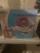 HoMedics Jet Spa Ultra Footbath Pedicure Foot Spa Massager Quick Heat JS-200P NI