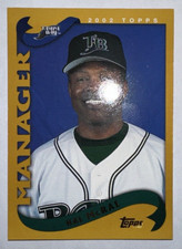 2002 Topps Gold #284 Hal McRae - Tampa Bay Devil Rays