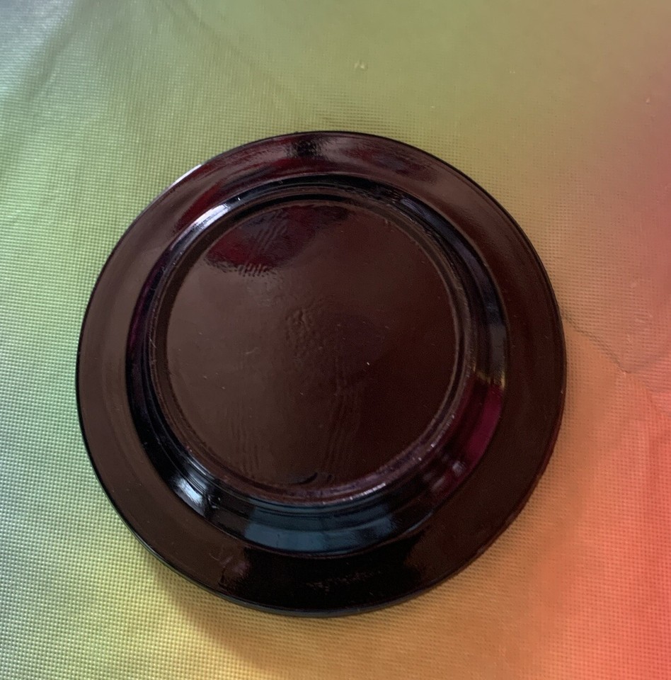 Vintage Desert Inn And Country Club Black Glass Ashtray Las Vegas