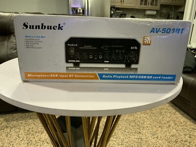 Sunbuck AV-501BT Audio Power Amplifier
