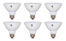case of 6 GE 84380 LED PAR30 Flood Light Bulb, LED Lamp, 3000K, 900 series,