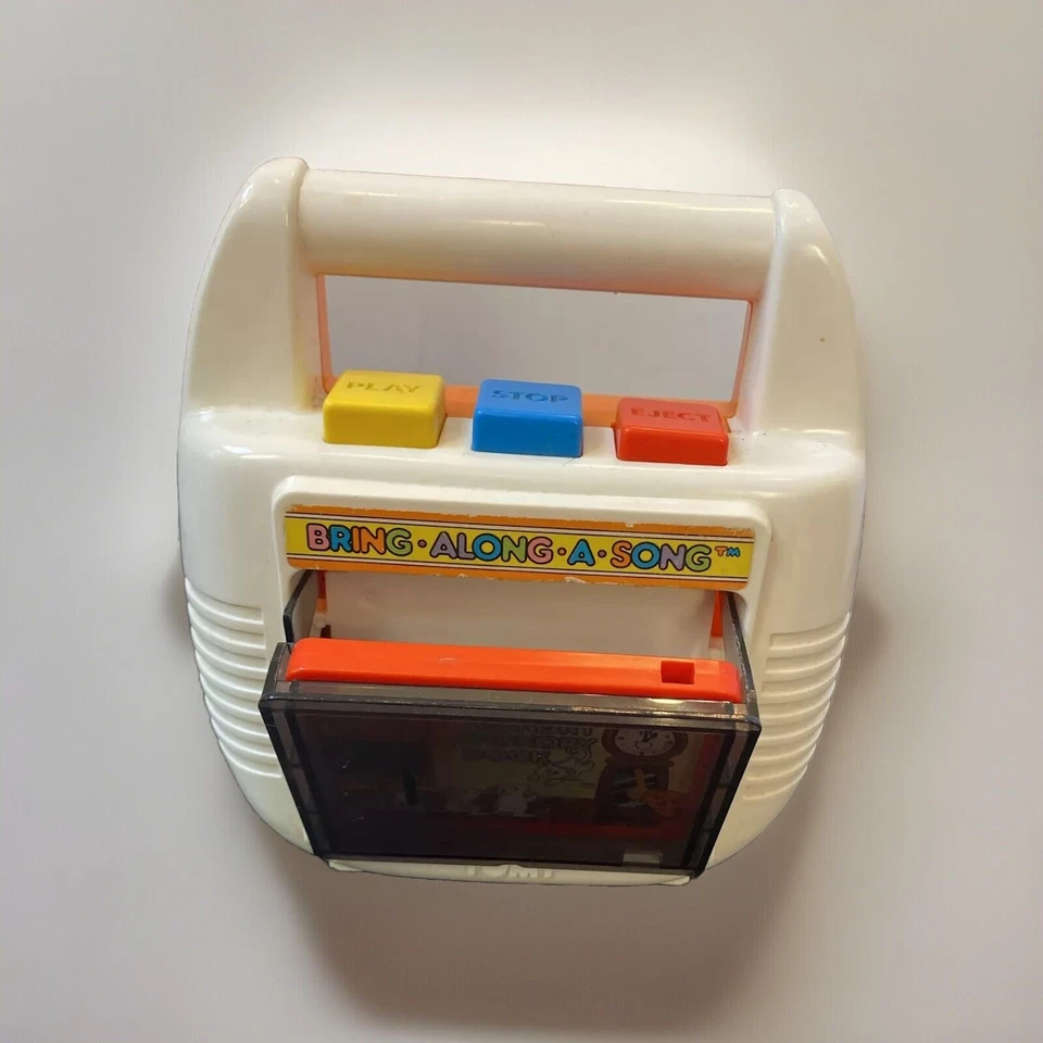 VTG TOMY Bring Along A Song Kids Musical Wind Up Tape Player W/ 1 Tape - Image 2 of 4