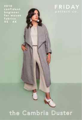 Cambria Duster Schnittmuster - von Friday Pattern Company