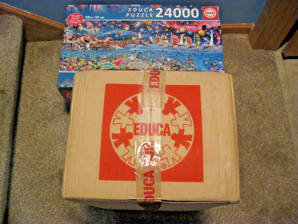 EDUCA 24000 PIECE PUZZLE LIFE THE GREATEST PUZZLE NEW SEALED BOX ROYCE B MCCLURE - Image 2 of 4