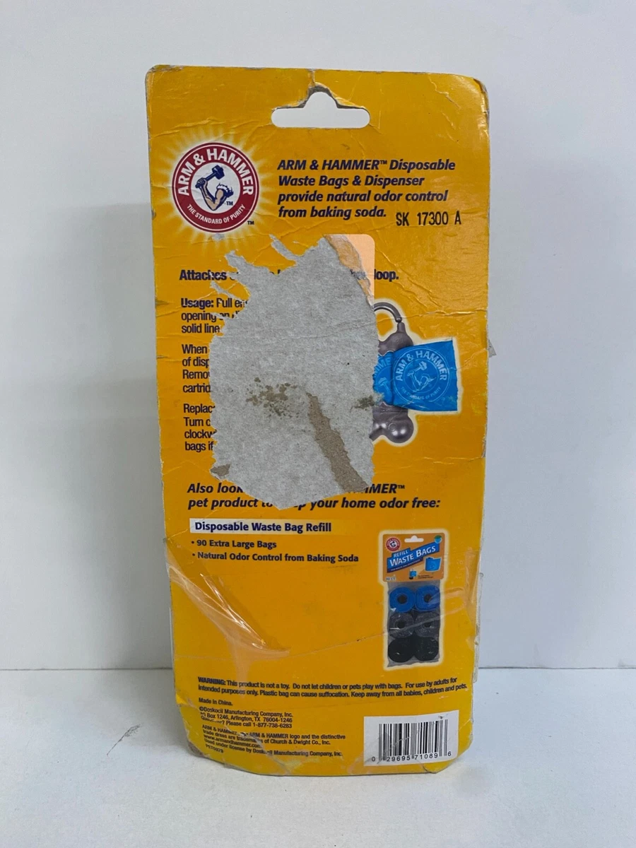 Arm Hammer Fresh Scent 30 Count Waste Bag Rewinding Dispenser