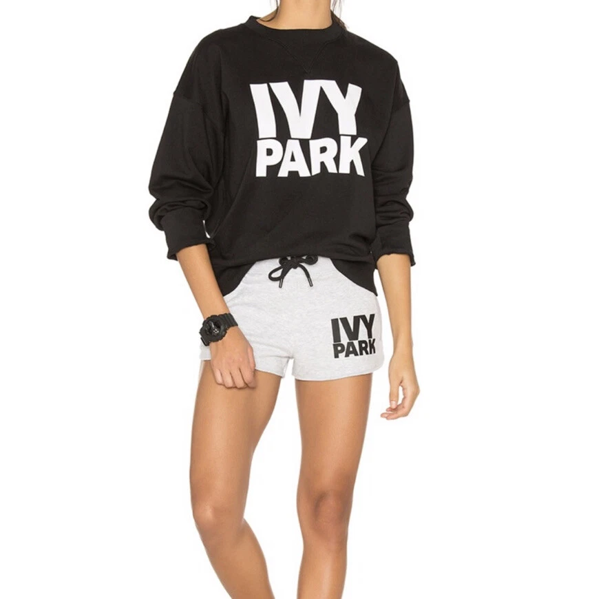 Ivy park grey shorts sale