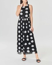 Abito in tulle nero a pois MARELLA modello ODESSA