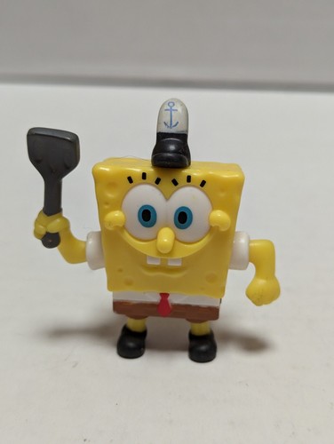 Set Of 5 SpongeBob SquarePants Figures McDonalds Viacom - Picture 2 of 11