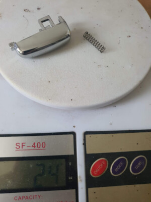 Manopola Freno A Mano Metallica Per Opel Mokka/Crossland - Cromata, Con Molla, Sostituzione Originale - Foto 4