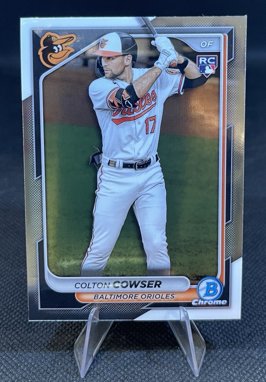 Colton Cowser 2024 Bowman Chrome #33 Rookie RC Baltimore Orioles