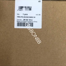 New PHOENIX TRIO-PS-2G/3AC/24DC/10 2903154 Power Supply DHL or FedEX or UPS