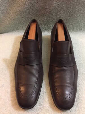 Bally 450$ FIRMIN /22 Made In Switzerland Brown Men s Loafer Sz Eu 9 Us 10 D