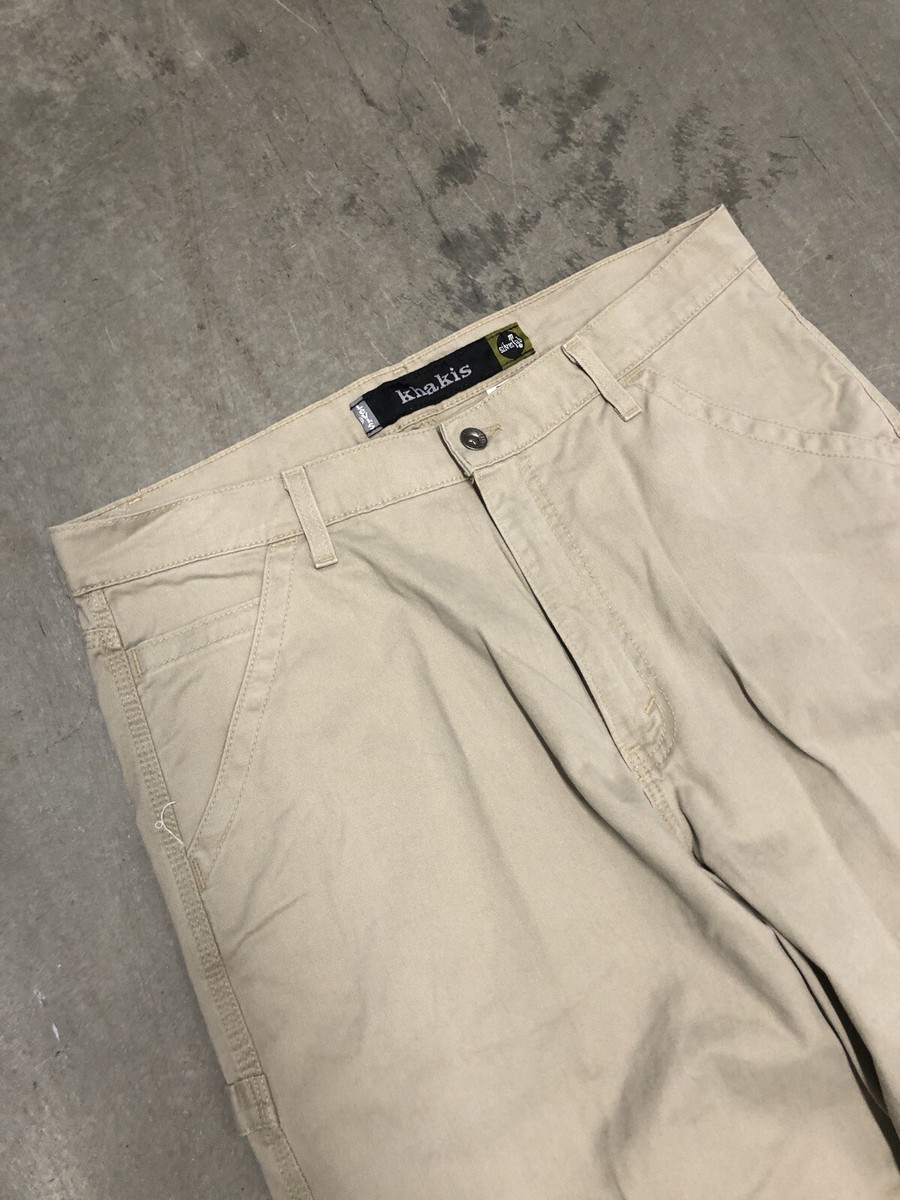 Vintage 90's Levi's Silvertab Skater Style Baggy Fit Khakis
