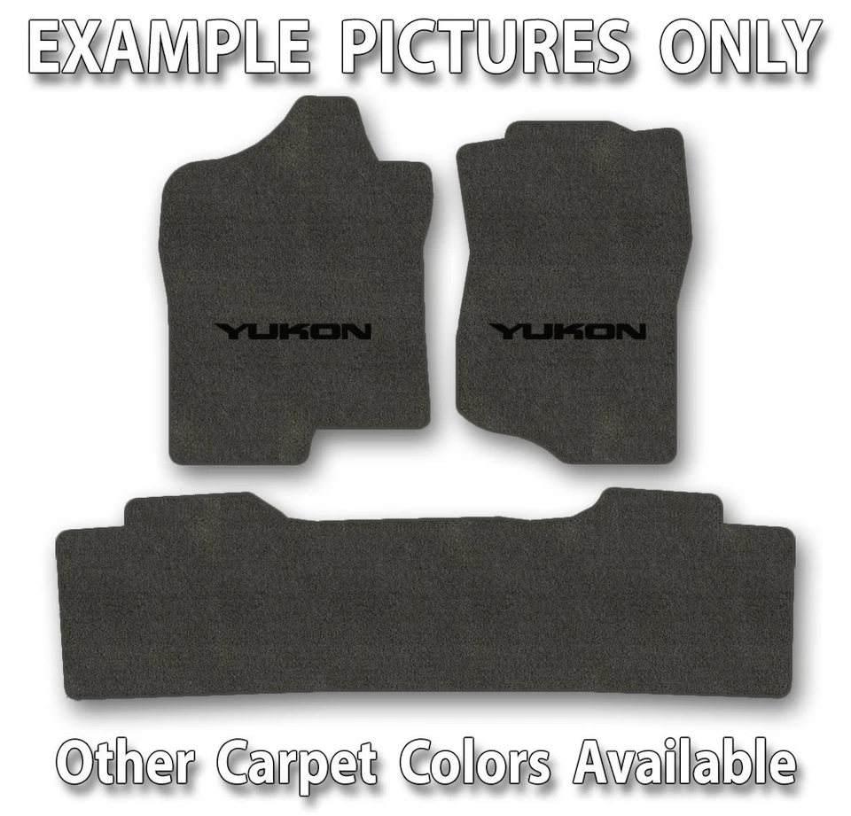 GMC Yukon - Juego de alfombrillas de piso de 3 piezas Lloyd Ulimat - Elige color y logotipo Foto 3 de 4