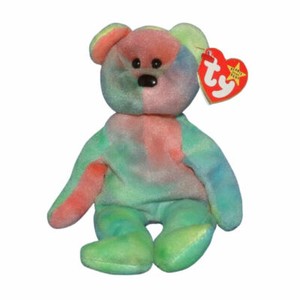 Ty Beanie Bear Garcia 1993 - Multicolor