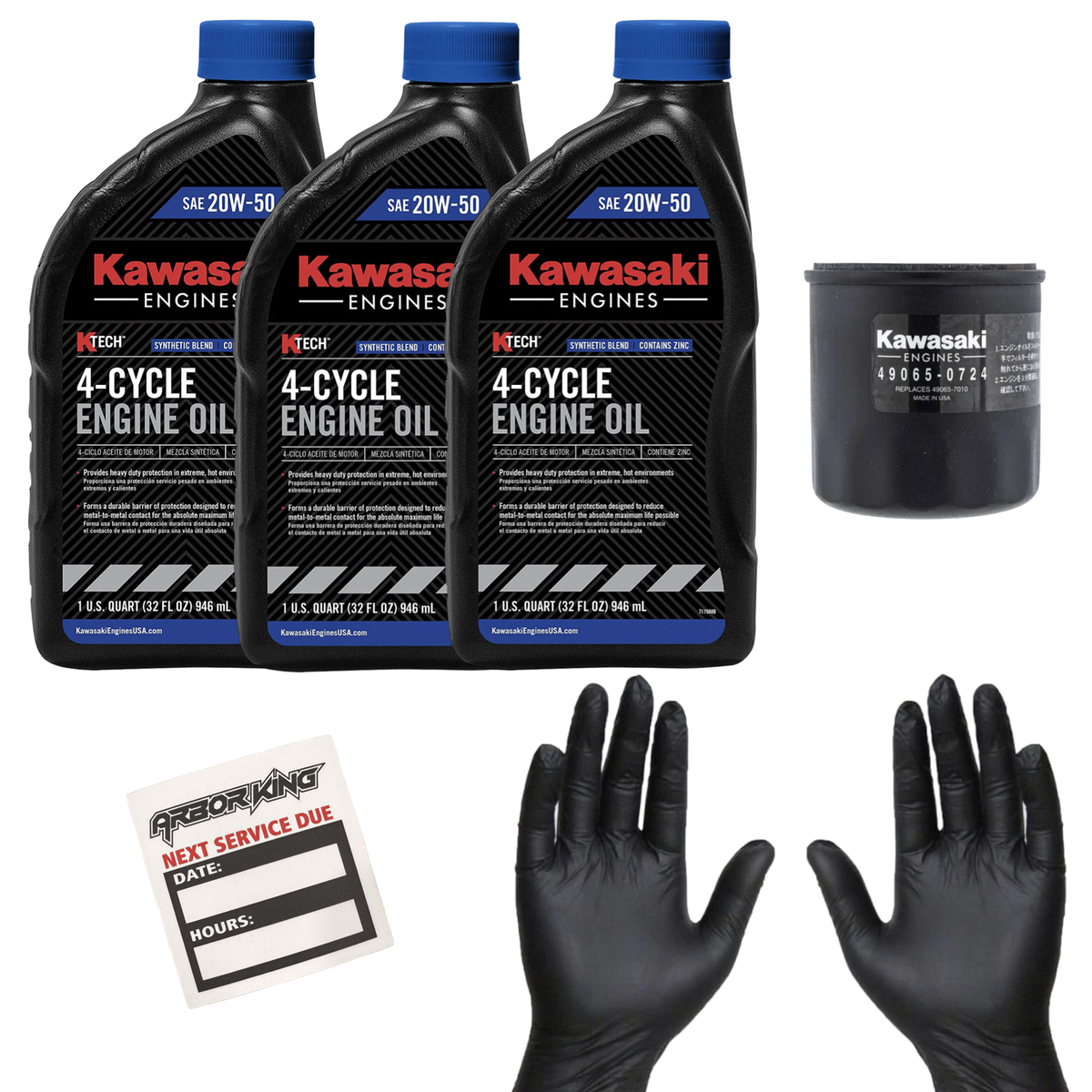 オイルライター win1800 1987-2023 Kawasaki Ninja Vulcan Versys OEM Oil Change Kit KAW04