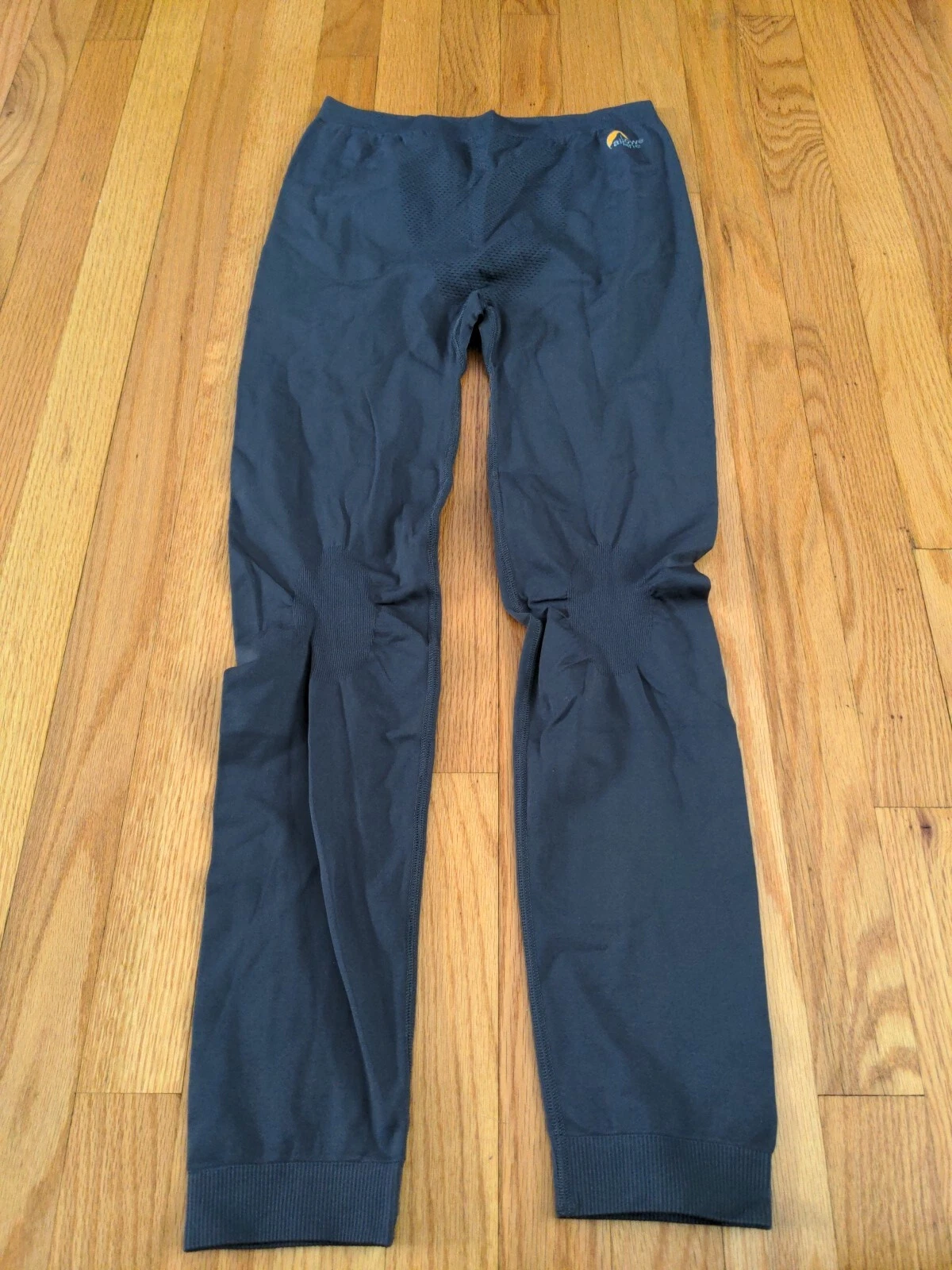 Lowe Alpine Small Women's Gray Dry Flo Leggings Base Layer Pants B12