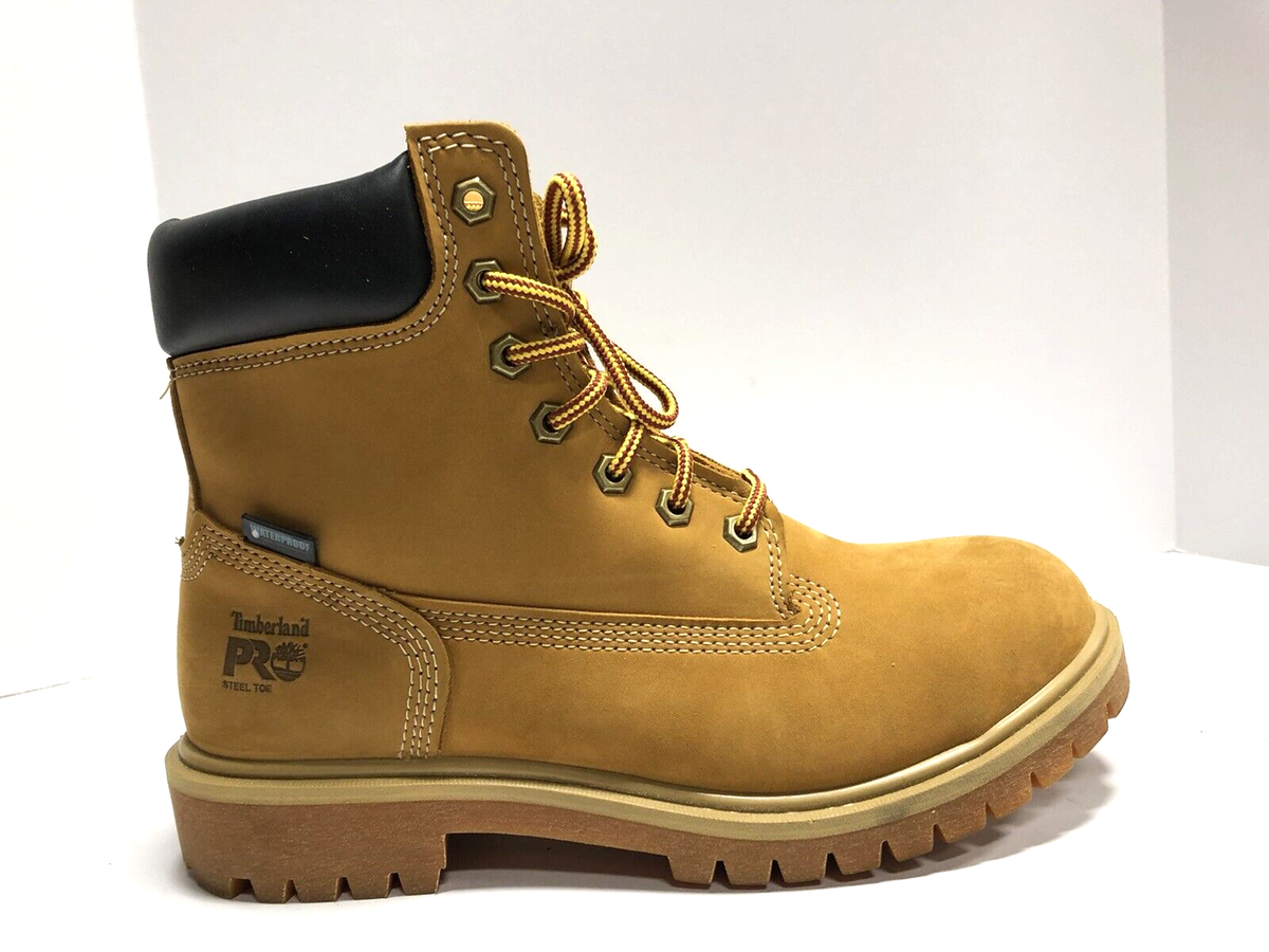 Timberland Pro Direct Attach Womens Steel Toe Work Boots Brown Size M