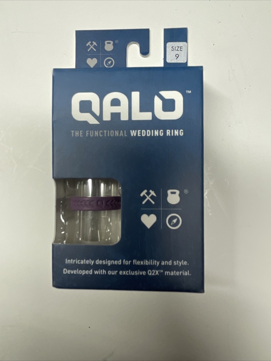 Qalo Q2x Qalo Laurel Ring QALO Women's Lilac Laurel Q2X Silicone