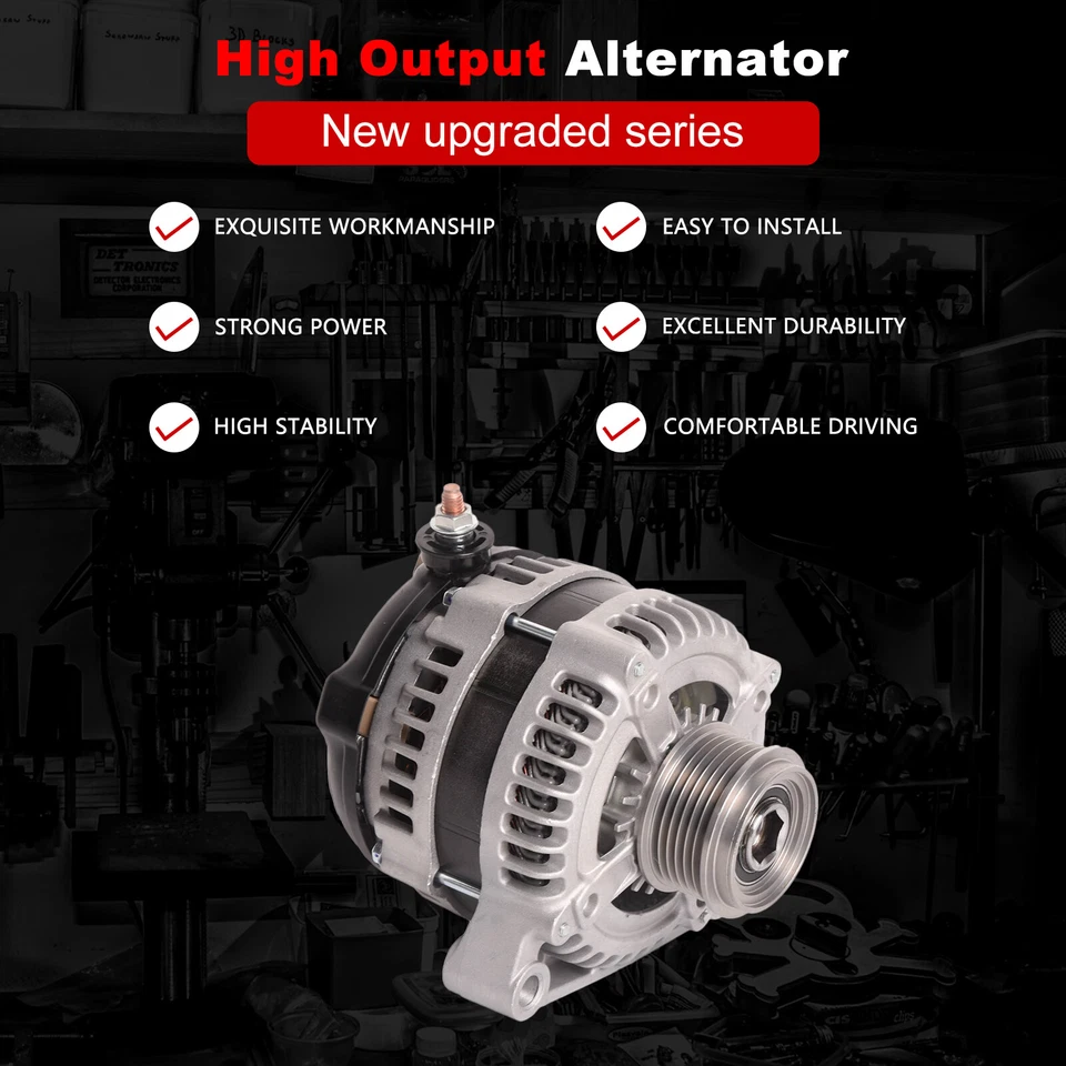 New 160A Alternator for Chrysler Town & Country Dodge Grand Caravan - Image 2 of 4