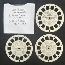 Viewmaster 3 Reels Set- Bugs Bunny- GAF- B 531