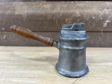 Vintage Ronson Colony Pewter Table Lighter