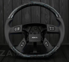 Forged Carbon Fiber Custom Steering Wheel Sierra Silverado Trailblazer SS 2003+