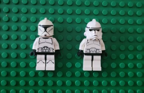 LEGO STAR WARS CLONE TROOPER PHASE 1 / 2 - SW0910 + SW0126 MINIFIGUR KONVOLUT - Bild 1 von 3