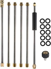 Tool Daily Pressure Washer Extension Wand, 90 Inch Power Washer Lance, 1/4 Inch 