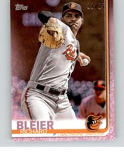 2019 TOPPS MINI On Demand RICHARD BLEIER Pink Parallel 21/25 Orioles #207