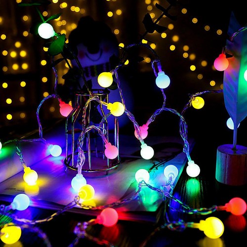 LED Christmas Berry Fairy String Lights 8 Modes Indoor Outdoor Battery Power - Picture 35 of 49