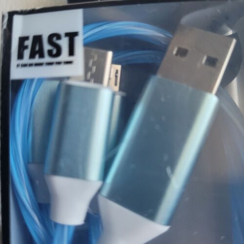 Light Up LED 3 in 1 Charging Cord Cable Multi Phone Charger Android USB iPhone - Picture 33 of 51